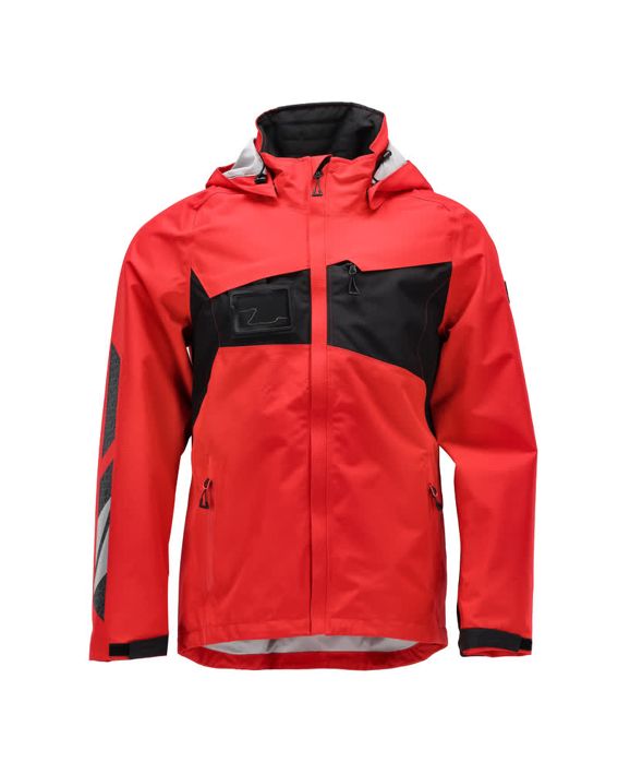 Giacca antivento ACCELERATE rosso/nero