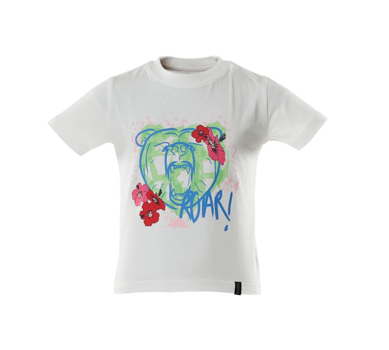 T-shirt da bambino ACCELERATE bianco
