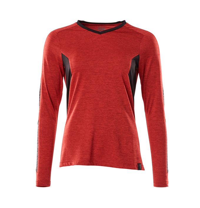Maglietta, a maniche lunghe ACCELERATE rosso/nero
