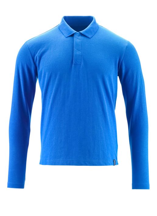 Polo, a maniche lunghe CROSSOVER azzurro