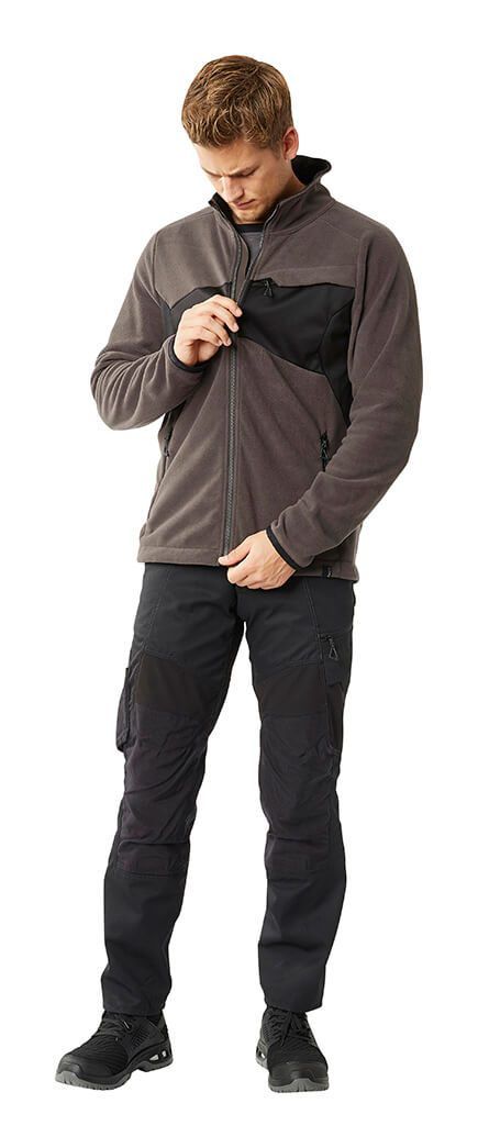 Giacca in pile ACCELERATE nero