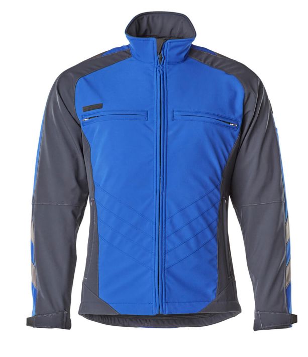 Giacca Softshell UNIQUE blu royal/blu navy scuro