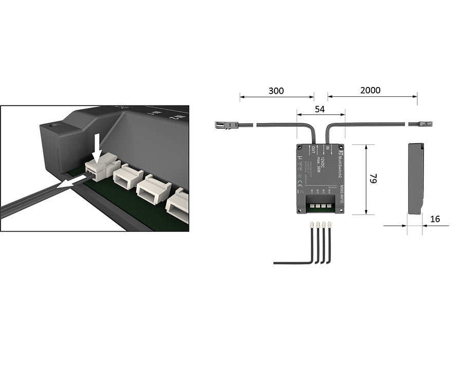 Unità master MultiSwitch
