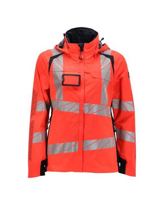 Giacca antivento ACCELERATE SAFE hi-vis rosso/blu navy scuro