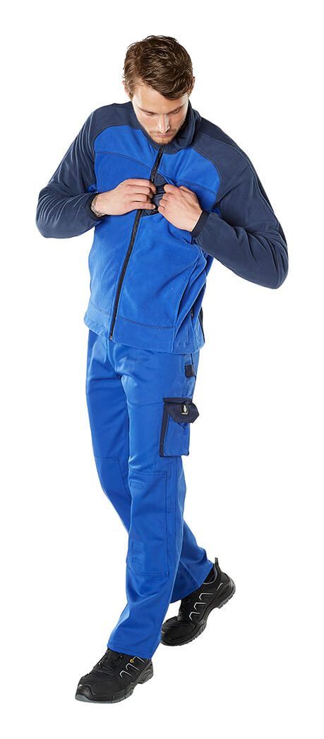 Pantaloni con tasche porta-ginocchiere IMAGE antracite/nero
