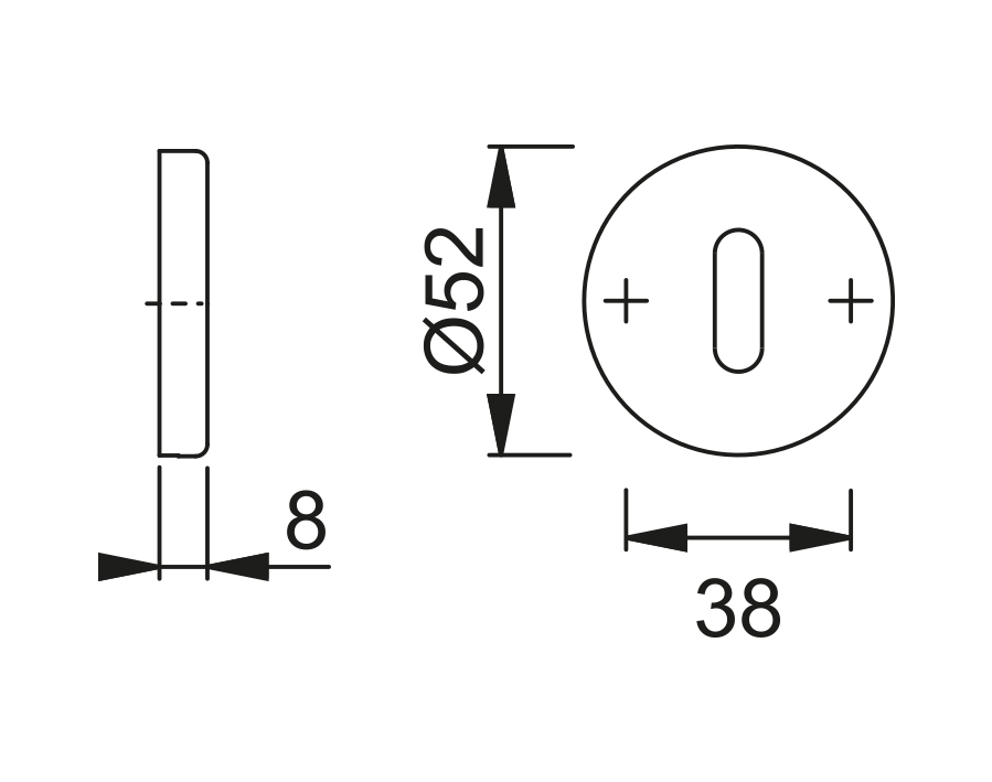 Guarnitura con rosetta e bocchetta serie Amsterdam E1400Z/42KV/42KVS 