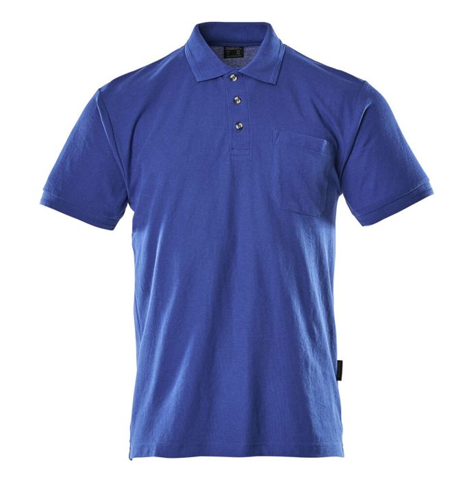 Polo con tasca sul petto CROSSOVER blu royal