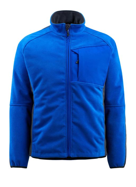 Giacca in pile UNIQUE blu royal/blu navy scuro