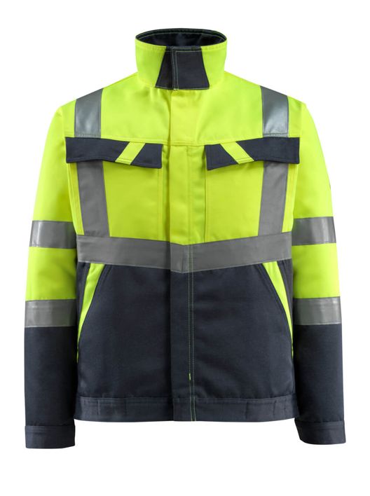 Giacca SAFE LIGHT hi-vis giallo/blu navy scuro