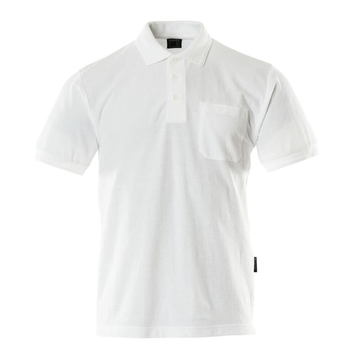 Polo con tasca sul petto CROSSOVER bianco