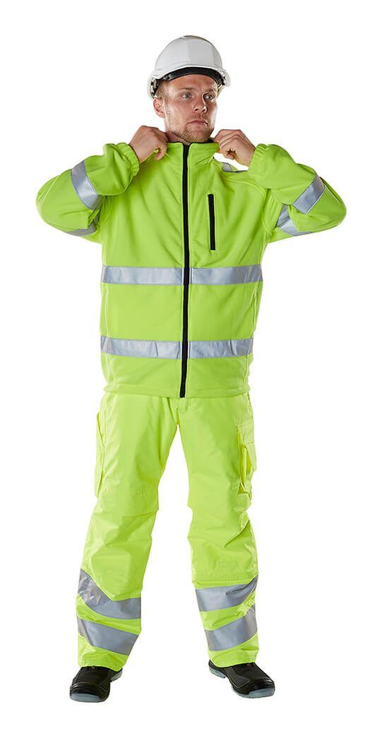 Giacca Softshell SAFE ARCTIC hi-vis arancio
