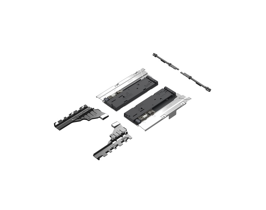 Sistema di apertura Push to open Silent per Quadro