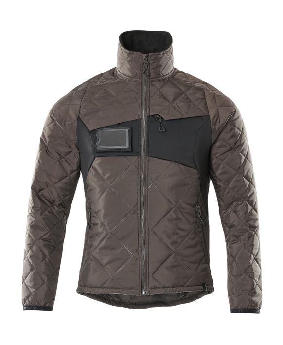 Giacca termica ACCELERATE antracite scuro/nero
