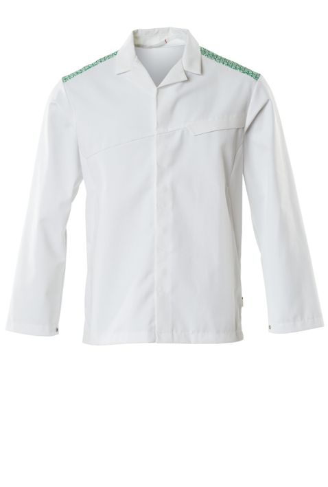Giacca FOOD & CARE bianco/verde prato