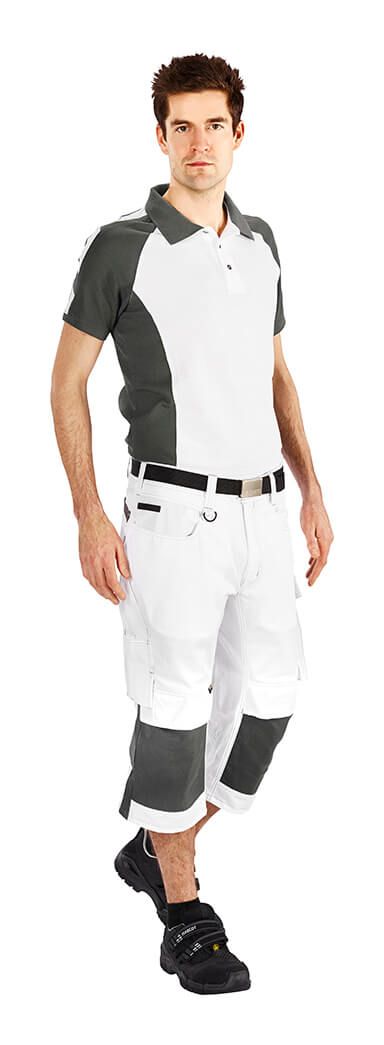 Polo UNIQUE verde/nero