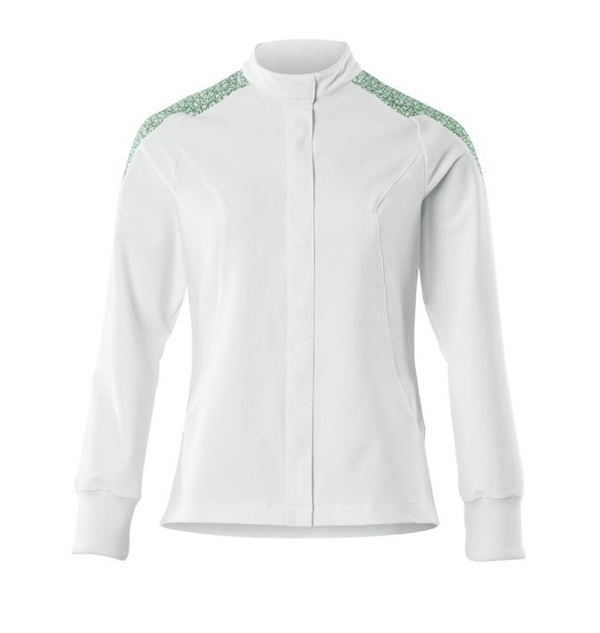 Giacca FOOD & CARE bianco/verde prato
