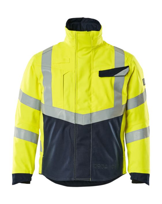 Giacca antifreddo MULTISAFE hi-vis giallo/blu navy scuro