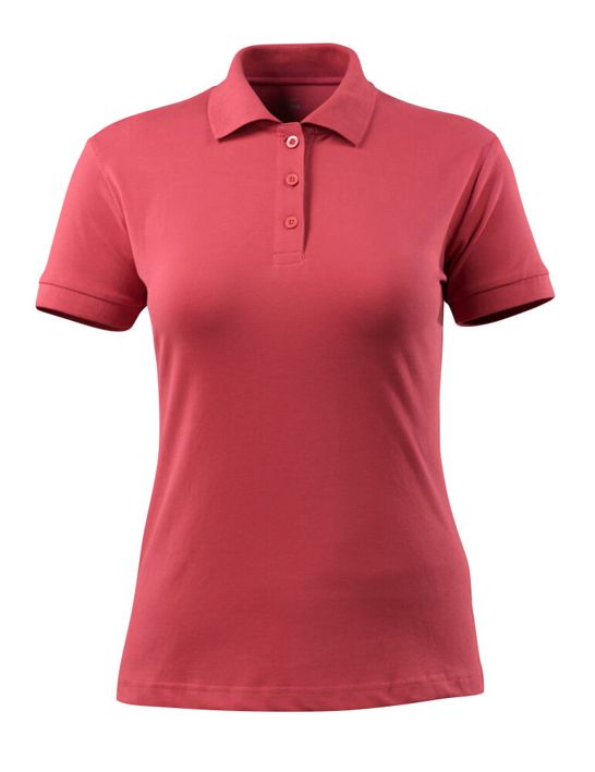 Polo CROSSOVER rosso lampone