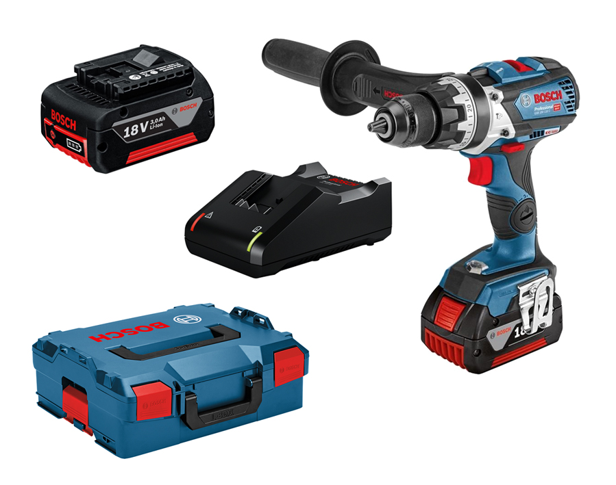 Trapano-avvitatore con percussione a batteria GSB 18V-110 C Professional