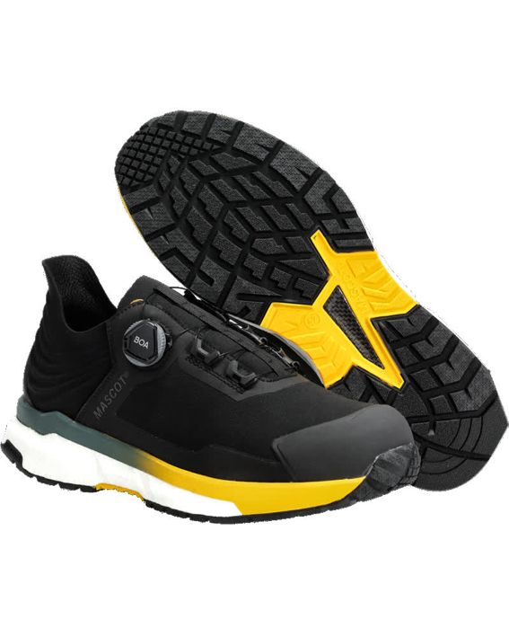 Scarpe antinfortunistiche FOOTWEAR CUSTOMIZED Nero/giallo girasole
