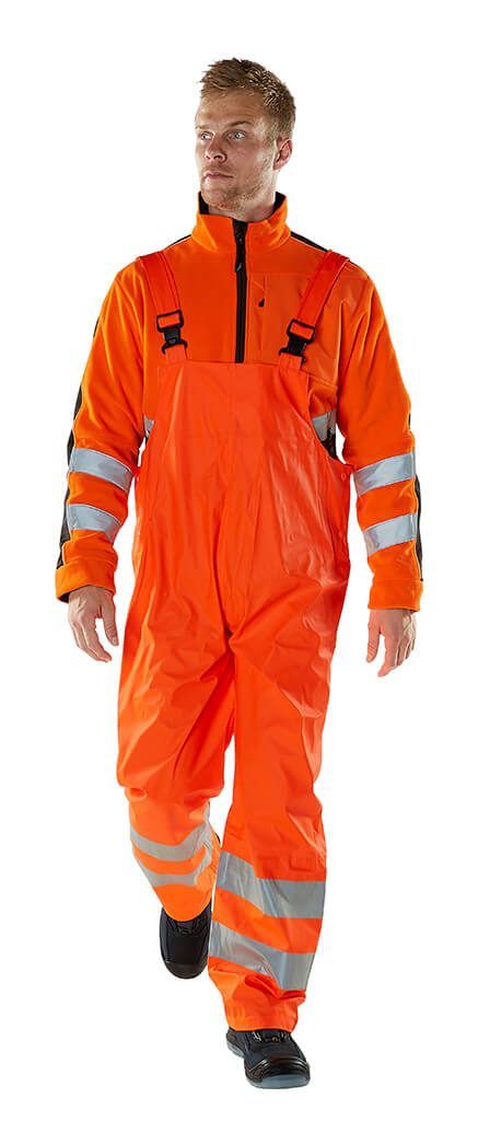 Giacca in pile SAFE SUPREME hi-vis giallo/blu navy scuro