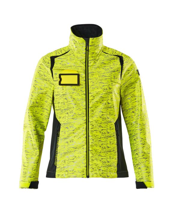 Giacca Softshell ACCELERATE SAFE hi-vis giallo/blu navy scuro