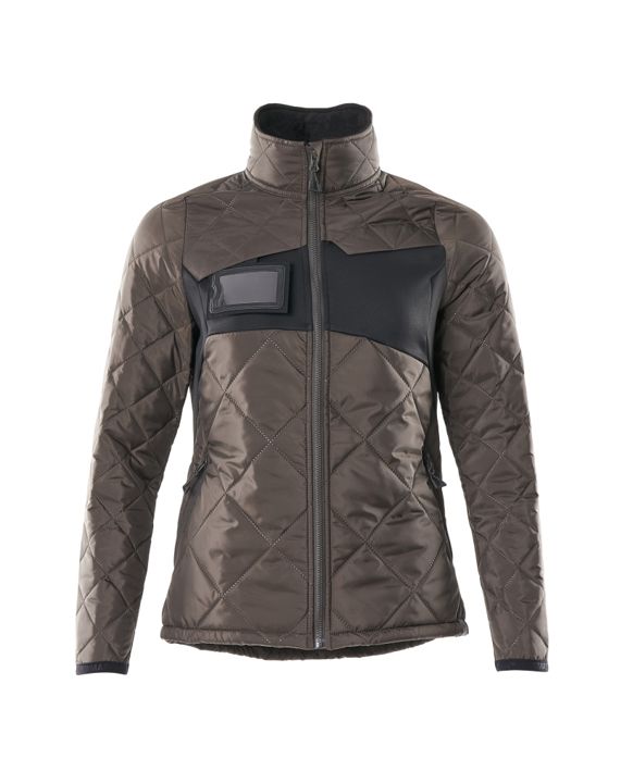 Giacca termica ACCELERATE antracite scuro/nero