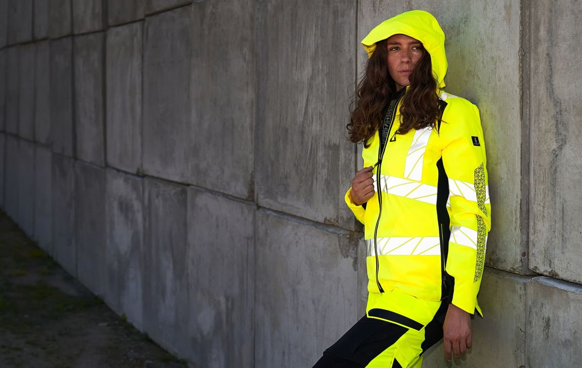 Giacca antifreddo ACCELERATE SAFE hi-vis giallo/blu navy scuro
