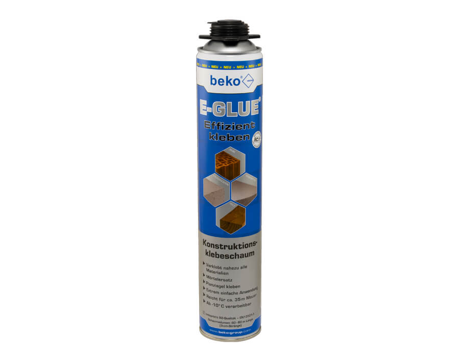 Schiuma adesiva per edilizia E-GLUE