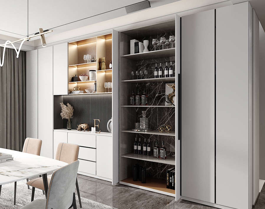 Ferramenta per ante girevoli e rientranti opk Rotary Ecoline Pocket Door