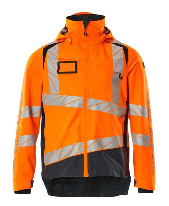 Giacca antivento ACCELERATE SAFE hi-vis arancio/blu navy scuro
