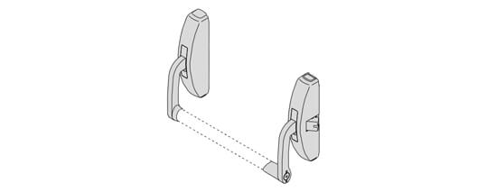 Maniglione antipanico Cisa Prestige