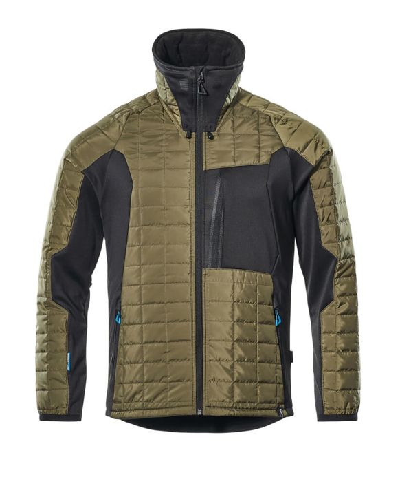 Giacca termica ADVANCED verde muschio/nero