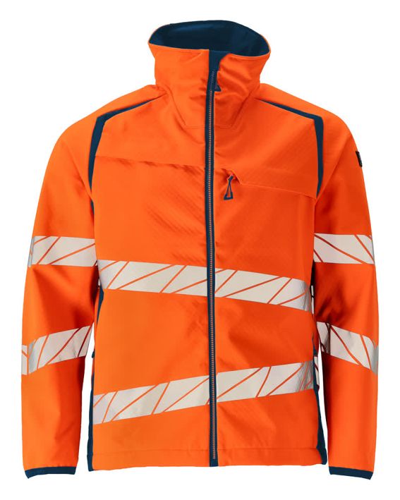 Giacca Softshell ACCELERATE SAFE hi-vis arancio/petrolio scuro