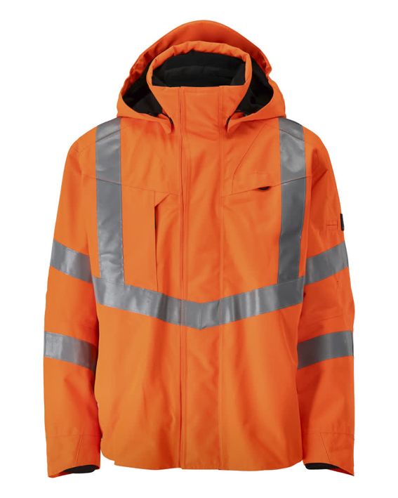 Giacca antivento SAFE SUPREME hi-vis arancio