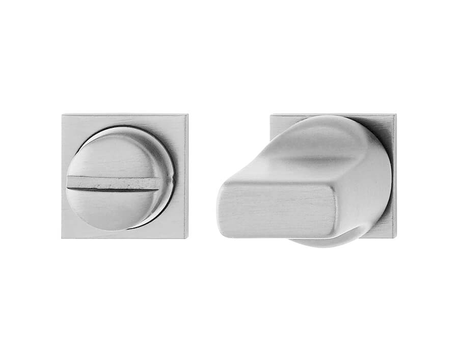 Coppia mini-bocchette in alluminio per porte WC 645S