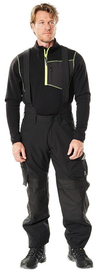 Maglione con mezza cerniera HARDWEAR nero