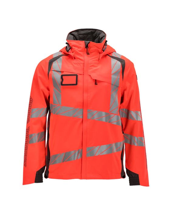 Giacca antivento ACCELERATE SAFE hi-vis rosso/antracite scuro