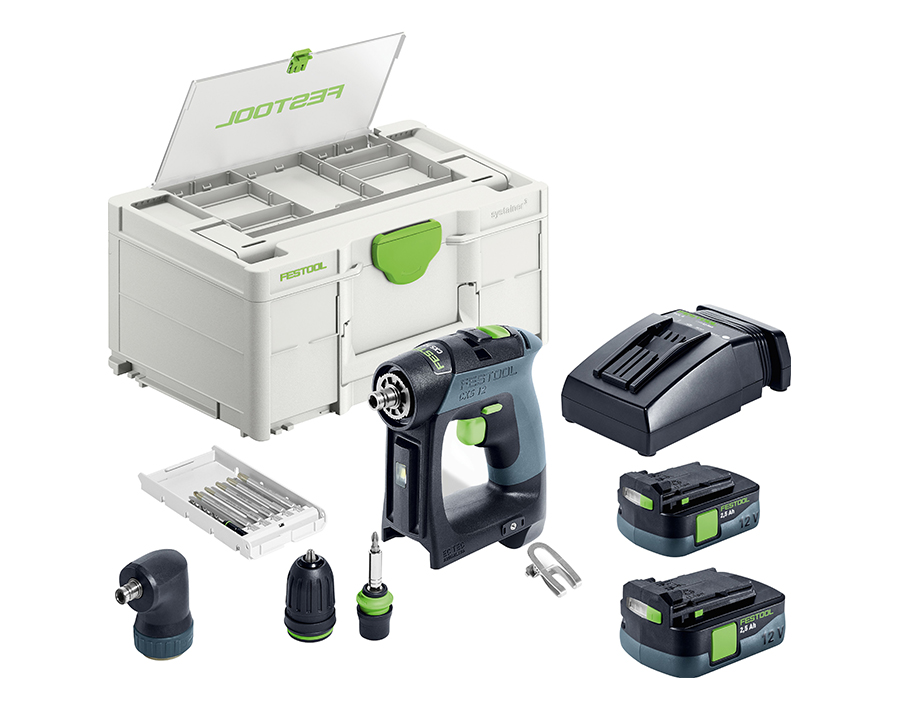 Trapano avvitatore a batteria CXS 12 2,5 Set