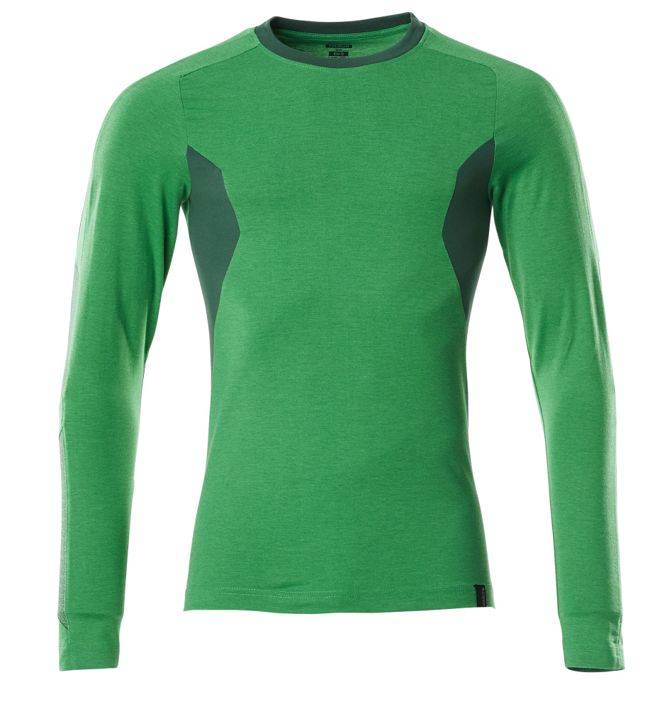 Maglietta, a maniche lunghe ACCELERATE verde prato/verde