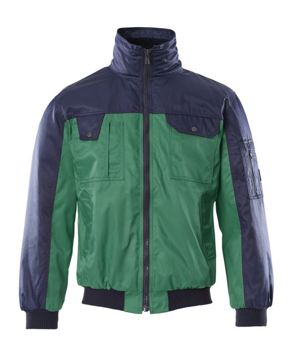 Giacca da pilota IMAGE verde/blu navy