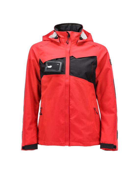 Giacca antivento ACCELERATE rosso/nero