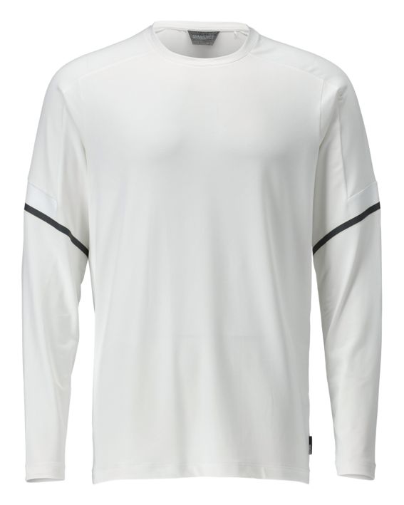 Maglietta, a maniche lunghe CUSTOMIZED bianco