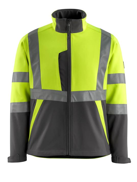 Giacca Softshell SAFE LIGHT hi-vis giallo/antracite scuro