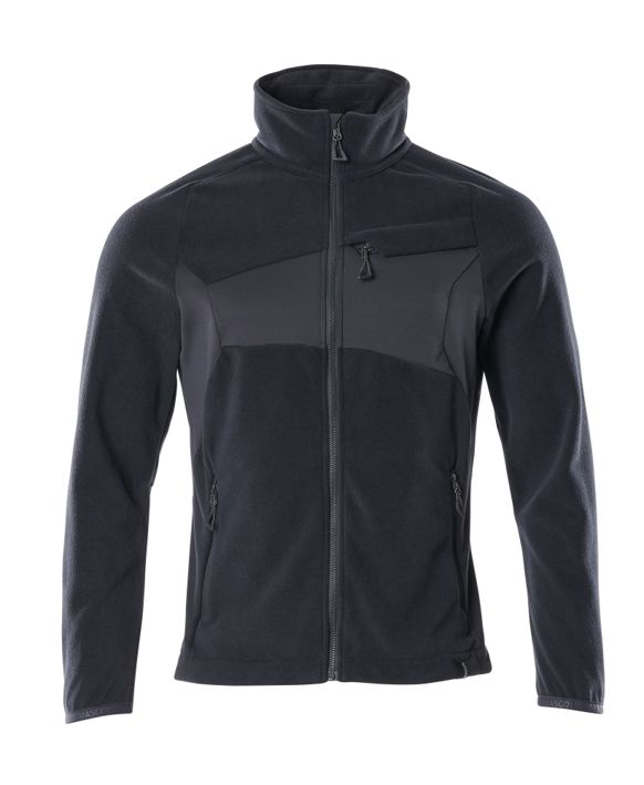 Giacca in pile ACCELERATE blu navy scuro