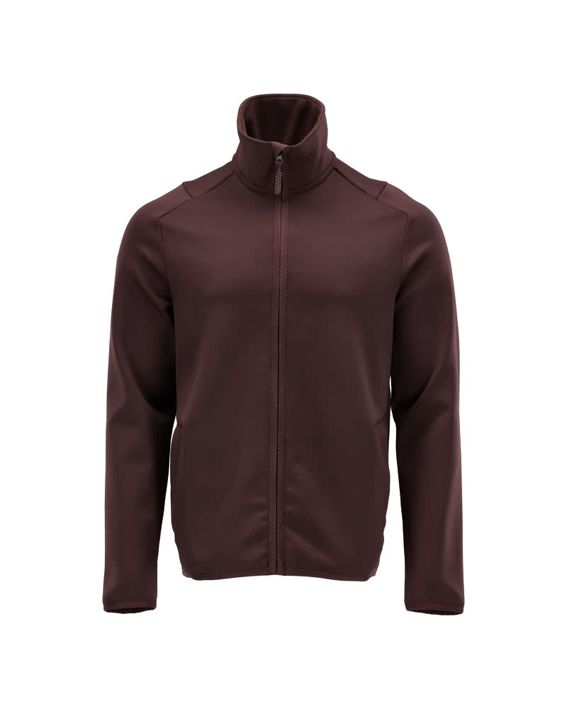 Maglione in pile con chiusura lampo CUSTOMIZED bordeaux