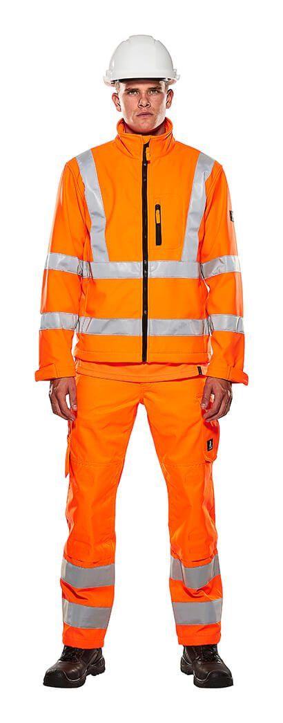 Giacca Softshell SAFE ARCTIC hi-vis arancio