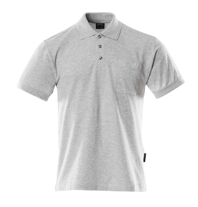 Polo con tasca sul petto CROSSOVER grigio melange