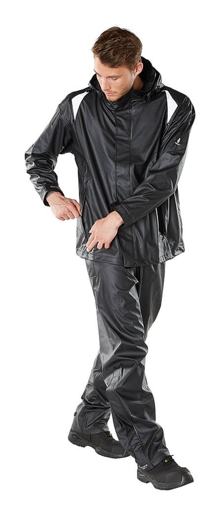 Pantaloni antipioggia AQUA nero