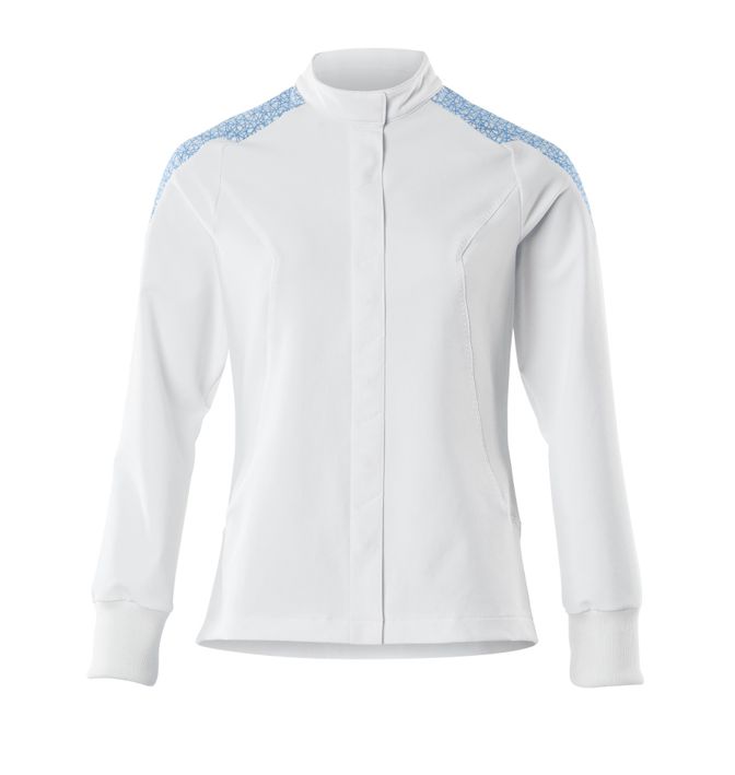 Giacca FOOD & CARE bianco/azzurro